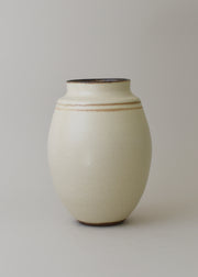 Low Poppy Series Vase in Bronzed Birch - Victoria Morris